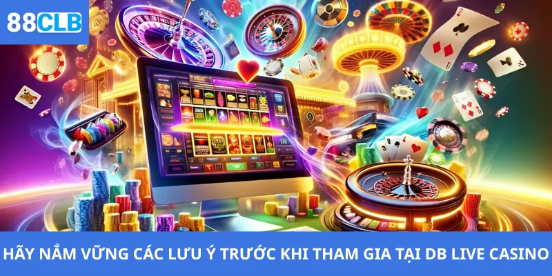 DB Live Casino 3 Hãy nắm vững các lưu ý trước khi tham gia tại DB Live Casino